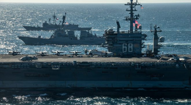 USS Nimitz Uçak Gemisi Karayipler’e Sevk Edildi