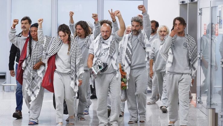 Küresel Sumud Filosu’nda Alıkonulan İtalyan Aktivistlerin Bir Kısmı Ülkelerine Döndü