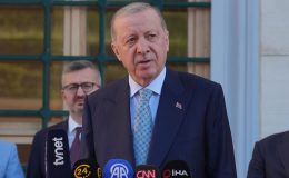 Cumhurbaşkanı Erdoğan bayram namazını Büyük Çamlıca Camisi’nde kıldı