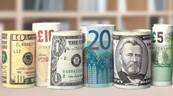 Sterlin 61,77 TL, Euro 53,21 TL, Dolar 45,71 TL