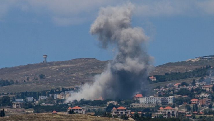 İsrail Ordusu Beyrut’u Havadan Vurdu