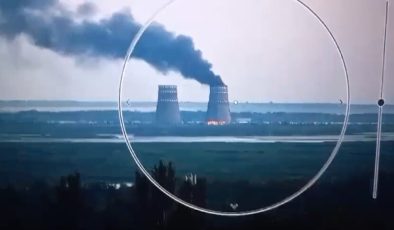 Zaporijya Nükleer Güç Santrali’ne Ukrayna İHA’sı İsabet Etti