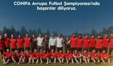 Başbakan Ünal Üstel, KKTC A Milli Futbol Takımı’na Başarılar Diledi