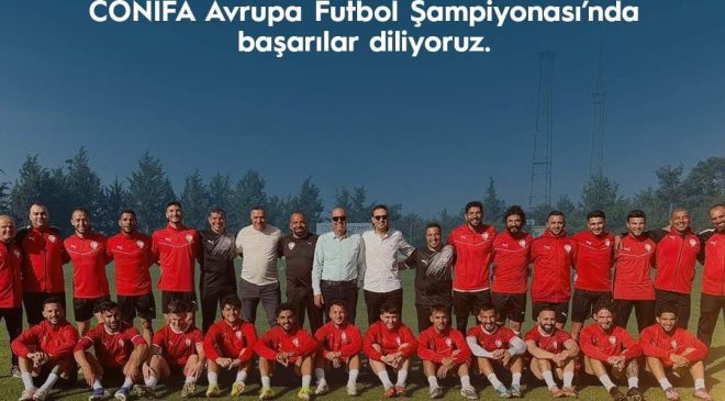 Başbakan Ünal Üstel, KKTC A Milli Futbol Takımı’na Başarılar Diledi