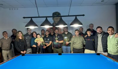 Aşkın Burcu anısına “Uluslararası 9 Top Bilardo Turnuvası” düzenlendi