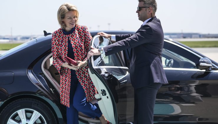 Belçika Kraliçesi Mathilde başkanlığındaki heyet İstanbul’a geldi