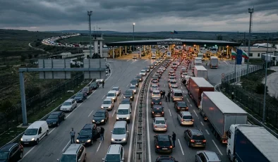 Bulgaristan’da Kapitan Andreevo Sınır Kapısı’nda bekleme süresi 10 saati aştı