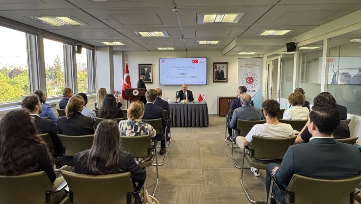 Cenevre’de “Kıbrıs” konulu konferans düzenlendi