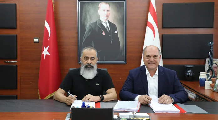 Değirmenlik Akıncılar Belediyesi yeni iş araçlarıyla ilgili ihale sözleşmesi imzaladı