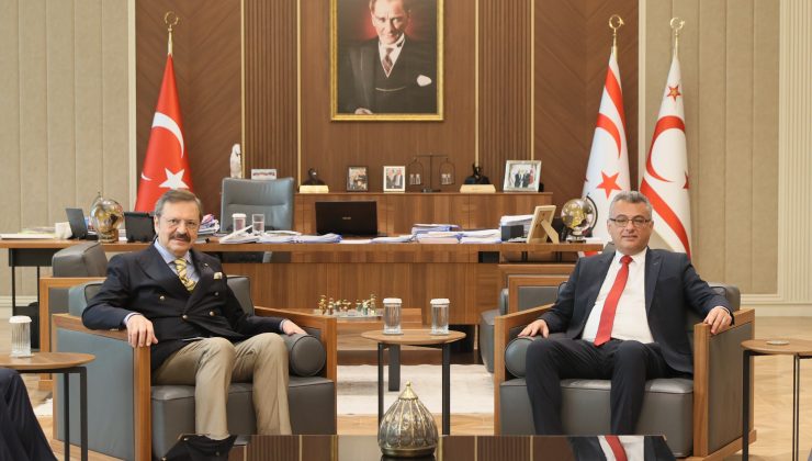 Erhürman, Hisarcıklıoğlu’nu kabul etti