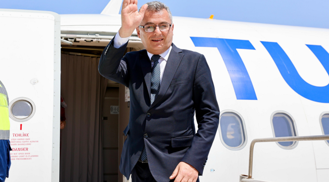 Erhürman, TDT Devlet Başkanları Konseyi Gayriresmî Zirvesi’ne katılmak üzere Kazakistan’a gidiyor