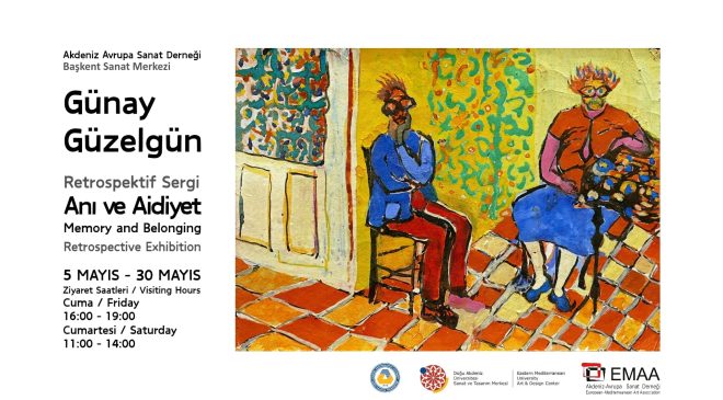 Günay Güzelgün’ün “Anı ve Aidiyet/Memory and Belonging” sergisi EMAA’da açılıyor