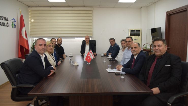 Hasipoğlu, turizm örgütü temsilcileriyle görüştü
