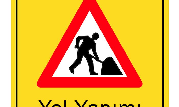 İskele – Çayırova bölünmüş anayol güzergâhında yol yapım çalışması