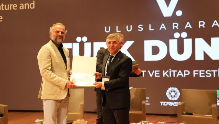 KKTC’li sanatçı Ceyhan Özyıldız’a “Hacı Bektaş-ı Veli” özel ödülü …