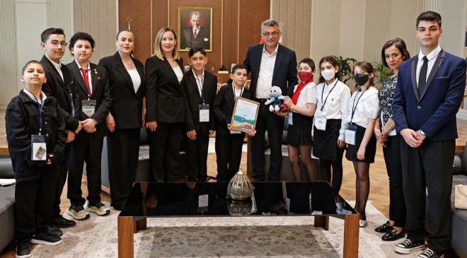 LÖSEV kahramanları Kıbrıs’ta devletin zirvesinde