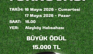 Lefkoşa Gençlik Derneği’nin halı saha turnuvası 16-17 Mayıs’ta yapılacak