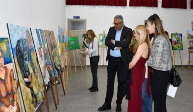 Mesarya’da “Adadan Esintiler” sergisi ziyarete açıldı