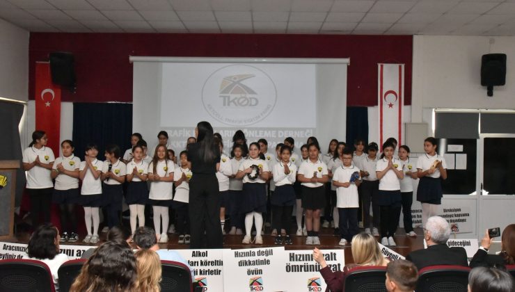 TKÖD, Trafik Haftası kapsamında Şehit Tuncer İlkokulu’nda etkinlik düzenledi
