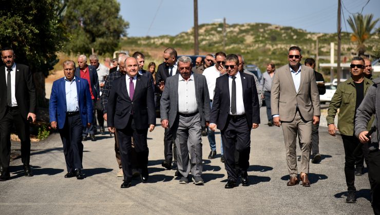 Üstel, Sadrazamköy ile Çatalköy-Değirmenlik yolunda incelemede bulundu