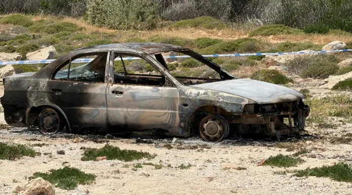 Yanmış araçta bulunan cesetin pazardan beri kayıp olan kişiye ait olduğu tahmin ediliyor