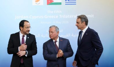 Yunanistan, Güney Kıbrıs, Ürdün 5’inci üçlü zirvesi Amman’da gerçekleştirildi
