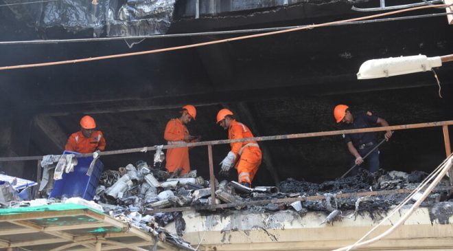 Hindistan’da Otel Yangını Faciası21 Kişi Hayatını Kaybetti