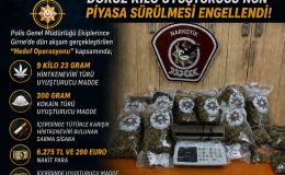 9 Kilodan Fazla Uyuşturucu ve Nakit Para Ele Geçirildi