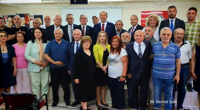Cumhurbaşkanı Ersin Tatar, Kıbrıs Türk Kültür Derneği İstanbul Şubesi’ni Ziyaret Etti