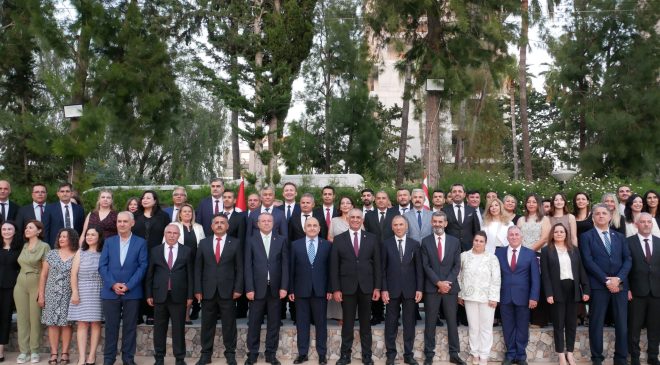 KKTC’de Görev Süresini Tamamlayan Öğretmenler İçin Anlamlı Veda Resepsiyonu