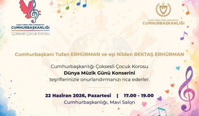 Cumhurbaşkanlığı Çoksesli Çocuk Korosu’ndan Dünya Müzik Günü’ne özel konser