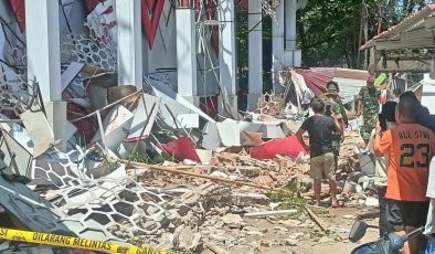 Endonezya’da 6,7 büyüklüğünde deprem1 ölü, 76 yaralı