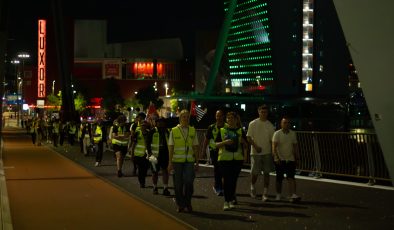 Binlerce Kişi Mülteciler İçin Kilometrelerce Yol Katetti