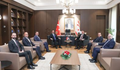 Cumhuriyet Meclisi Başkanı Öztürkler, AK Parti Genel Başkan Yardımcısı Zorlu’yu kabul etti