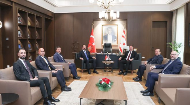 Cumhuriyet Meclisi Başkanı Öztürkler, AK Parti Genel Başkan Yardımcısı Zorlu’yu kabul etti