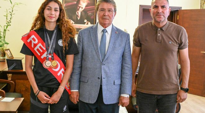 Başbakan Üstel’den milli atlet Ada Kafa’ya kabul“Başarılarınla gurur duyuyoruz”