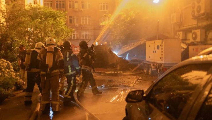 Kiev’de yıkım ve can kayıpları var