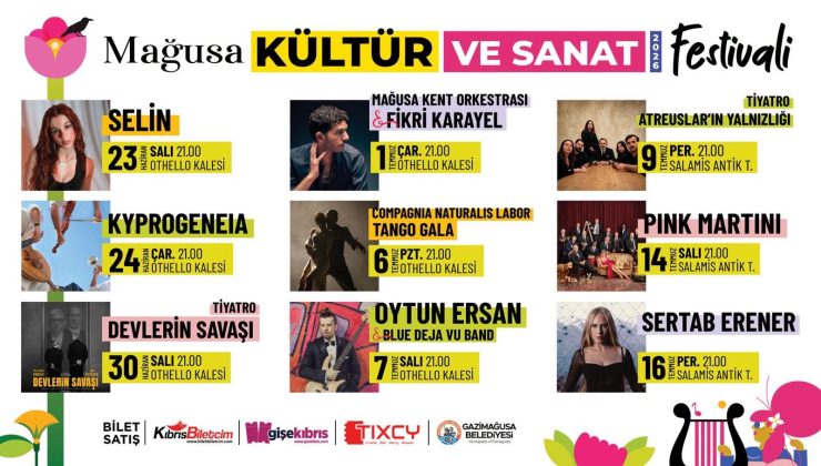 Mağusa Kültür ve Sanat Festivali’nde Tango ve Caz Rüzgarı Esecek
