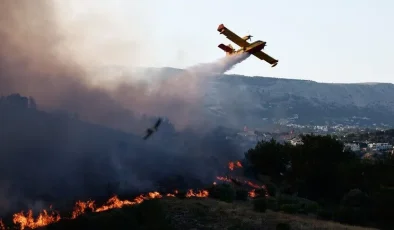 Havadan ve Karadan Müdahale Başlatıldı