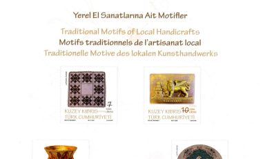 “Yerel El Sanatlarına Ait Motifler” Pul Serisi Çarşamba Günü Satışa Sunuluyor