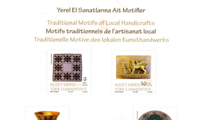“Yerel El Sanatlarına Ait Motifler” Pul Serisi Çarşamba Günü Satışa Sunuluyor