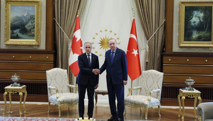Cumhurbaşkanı Erdoğan, Kanada Başbakanı Carney ile görüştü