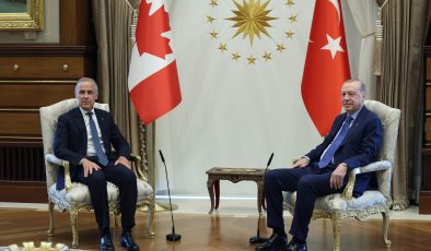 Cumhurbaşkanı Erdoğan, Kanada Başbakanı Carney ile görüştü