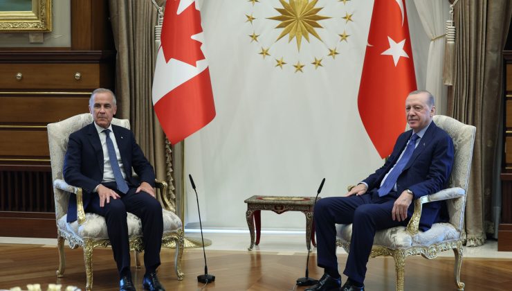 Cumhurbaşkanı Erdoğan, Kanada Başbakanı Carney ile görüştü