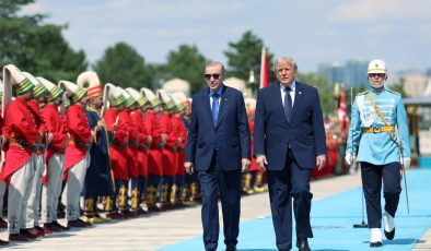 Cumhurbaşkanı Erdoğan, ABD Başkanı Trump ile Ankara’da bir araya geldi