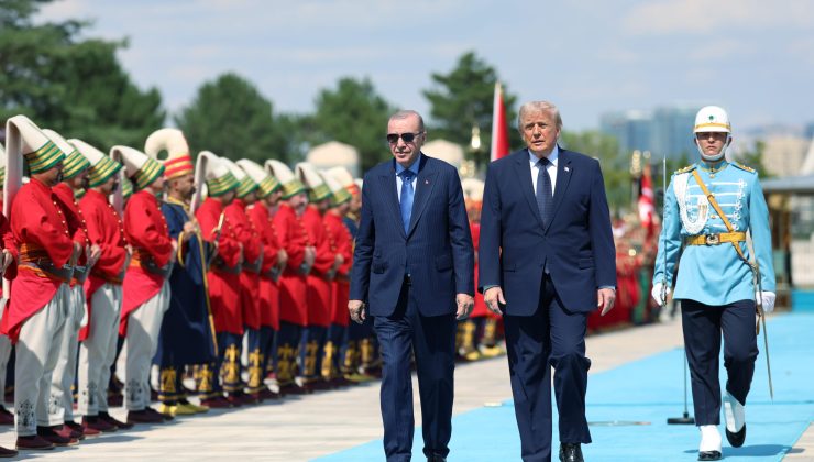 Cumhurbaşkanı Erdoğan, ABD Başkanı Trump ile Ankara’da bir araya geldi