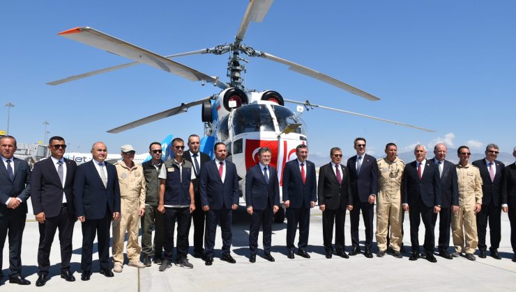 Yangınla mücadelede hava gücümüz Türkiye’nin desteğiyle güçlendi