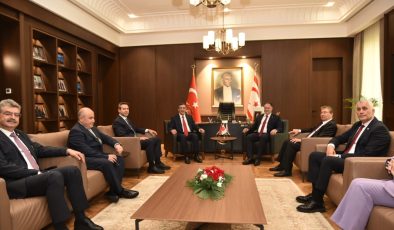 Cevdet Yılmaz’dan Cumhuriyet Meclisi’ne ziyaret