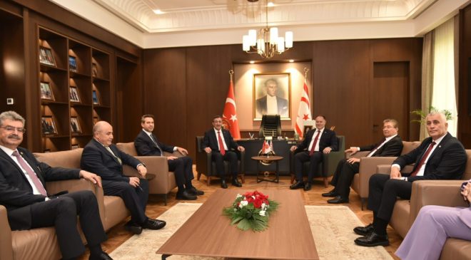 Cevdet Yılmaz’dan Cumhuriyet Meclisi’ne ziyaret