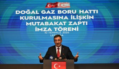 Doğal gaz boru hattı KKTC’nin enerji güvenliğini teminat altına alacak